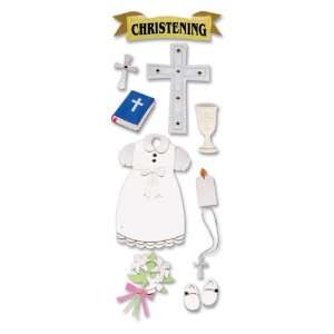  Touch Of Jolees Dimensional Sticker Christening G 