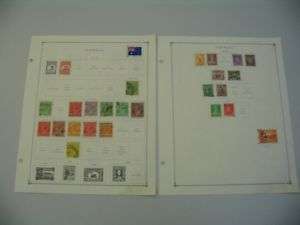 Australia Stamp Sheets 1910s 1930s 38 stamps  