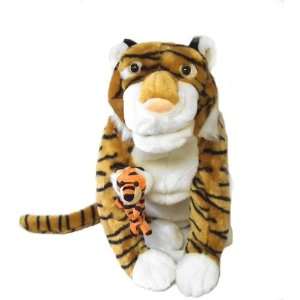   Puppets Incognito with Finger Puppet Pal   Orange/Black Toys & Games