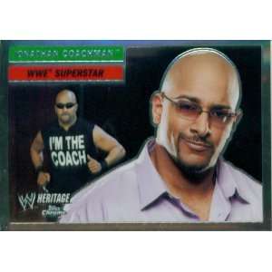  WWE Heritage 2006 Topps Chrome Card Jonathan Coachman 
