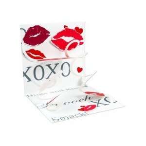  Valentines Day Pop Up Card   Kiss 