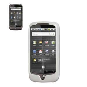  Hard Case for HTC Google Nexus One (R white) Cell Phones 