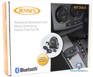     Jensen Advanced Bluetooth and Music Streaming Hands Free Car Kit