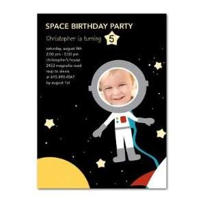  Birthday Party Invitations   Awesome Astronaut By Ann 