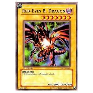  YuGiOh Dragons Roar Structure Deck Red Eyes B. Dragon SD1 