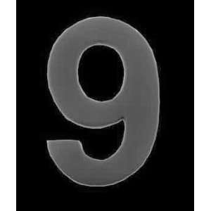  House Numbers Black Solid Brass, 2 1/4 House/Mailbox Numbers 