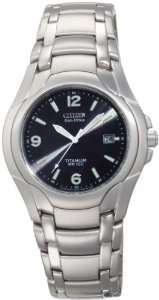    57F Eco Drive 180 WR100 Titanium Bracelet Watch Citizen Watches