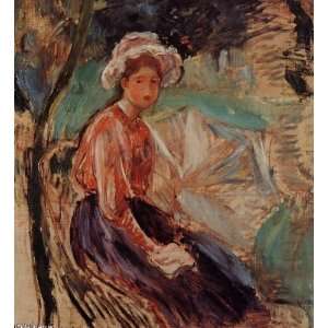  FRAMED oil paintings   Berthe Morisot   24 x 26 inches 