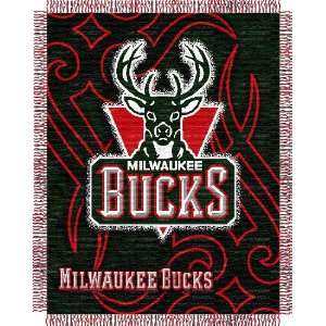   Milwaukee Bucks 48 x 60 Triple Woven Jacquard Throw