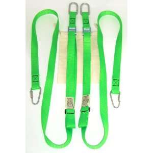  WOSS Gear Neon Green Swing Strap pair for Door Anchor, 8ft 