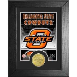    Oklahoma State University Framed Mini Mint Sports Collectibles