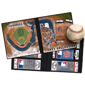  Personalized Detroit Tigers MLB Ticket Album Sports 