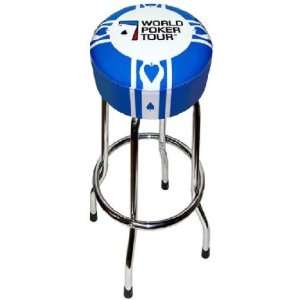  World Poker Tour Blue Chip Barstool