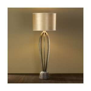 Murray Feiss 9869AGS, Norah 3 Way Crystal Table Lamp, 1 