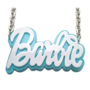   Script Letters Acrylic Barbie and 20 Inch Necklace Chain Nicki Minaj
