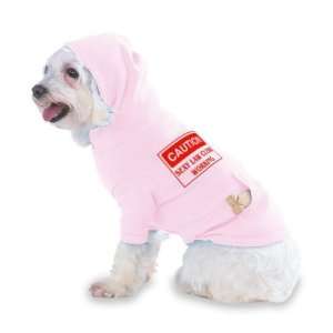 SEXY LAW CLERK WORKING Hooded (Hoody) T Shirt with pocket for your Dog 