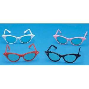  Forum Novelties 156871 Catseye Glasses  Pink Office 