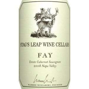 2008 Stags Leap Wine Cellars Cabernet Sauvignon Napa Valley Fay 750ml