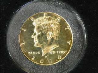 Colorized Kennedy Half Dollars, Franklin Mint Set A238  
