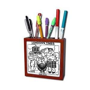  Londons Times Funny Music Cartoons   Geek Gods   Tile Pen 