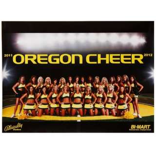 Oregon Ducks 16 x 24 Cheer Program Poster  