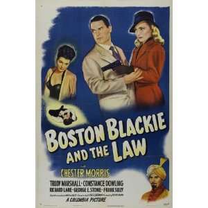 Boston Blackie and the Law Poster Movie (27 x 40 Inches   69cm x 102cm 
