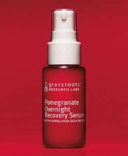 GRASSROOTS Pomegranate Overnight Recovery Serum NWOB  