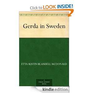 Gerda in Sweden Etta Austin Blaisdell McDonald  Kindle 