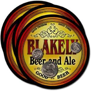  Blakely, GA Beer & Ale Coasters   4pk 