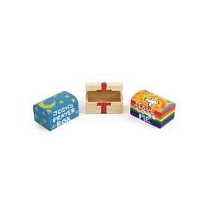 Wooden Treasure Boxes   Set of 12 