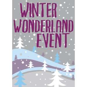  Winter Wonderland Event Sign