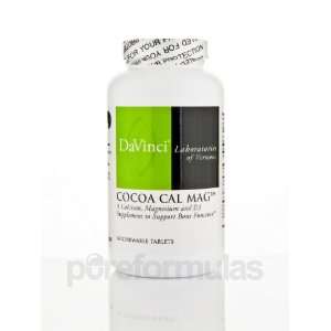  Cocoa Cal Mag 60 chewables Tablets by DaVinci Labs Health 
