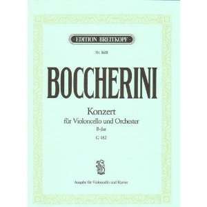  Boccherini Luigi Concerto in B flat Major G 482 for Cello 