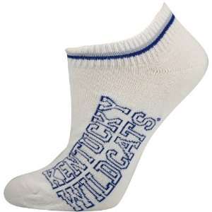   Wildcats White Ladies (529) 9 11 Ankle Socks