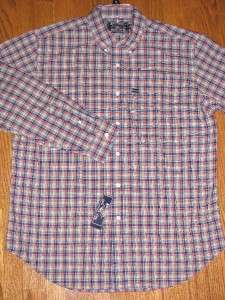 Mens L/S Blue Striped Oxford Shirt ~ NWT XL X LARGE  