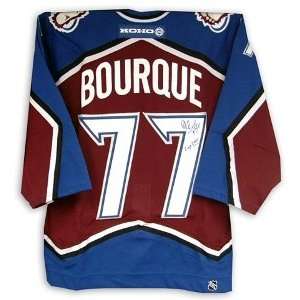  Ray Bourque Signed Cup 2001 Auth. Avalanche Jersey Sports 