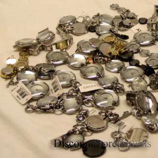 27 PCS DKNY WATCH DESIGNER LOT LADIES STAINLESS EXTRA PARTS  