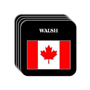  Canada   WALSH Set of 4 Mini Mousepad Coasters 