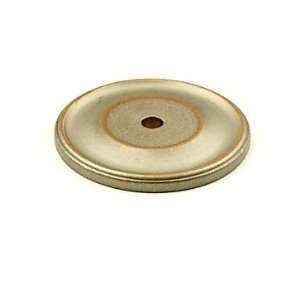 Century 16369 WNC Solid Brass, BackPlate, 1 1/2 dia. Weathered Nickel 