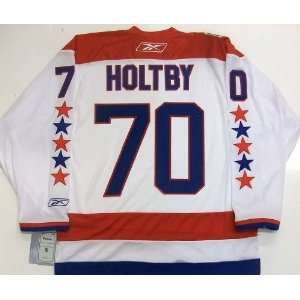  2012 Washington Capitals #70 Braden Holtby Authentic White 