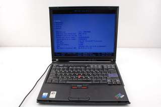 IBM Thinkpad T40 Laptop for Parts or Repair  