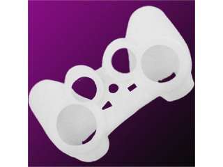 Controller Silicone Skin Case For Sony PS3 White 9078  