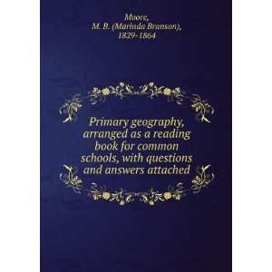   and answers attached M. B. (Marinda Branson), 1829 1864 Moore Books