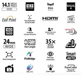   optical zoom 24 840mm with optical image stabilizer reduces camera