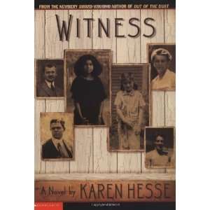  Witness [Paperback] Karen Hesse Books