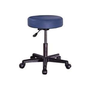  Swivel Stool Without a Back, Agate Blue, Adjustable Height 