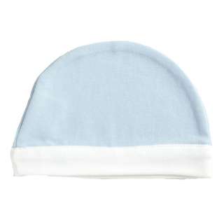Funkoos Blue Organic Baby Cap, Infant Boy Clothes  
