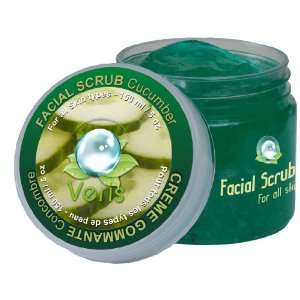 Veris Dead Sea Cosmetics, Algae & Minerals Facial Scrub (Cucumber) for 