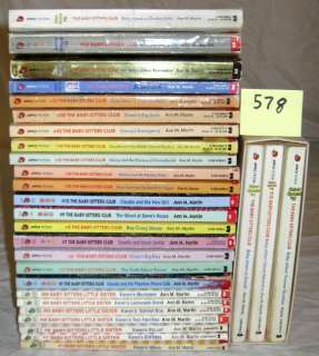  sale are 27 Baby Sitters Club paperbacks by Ann M. Martin. The books 