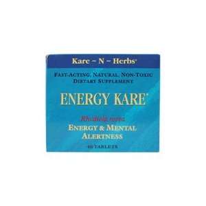   Kare   Energy & Mental Alertness, 40 tabs